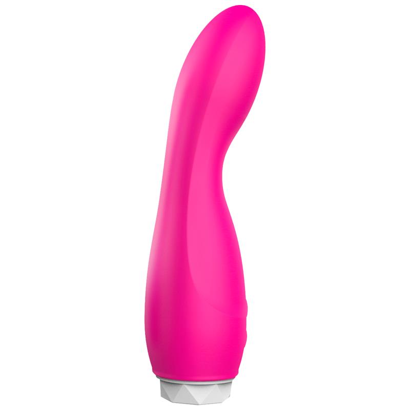 Vibrador de Silicona Rosa. 8 Funciones. Potente