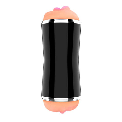 Masturbador Masculino Doble: Vagina y Boca. Suave y Sedoso