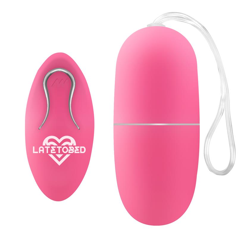 Huevo Vibrador con Control Remoto Rosa. Potente Motor