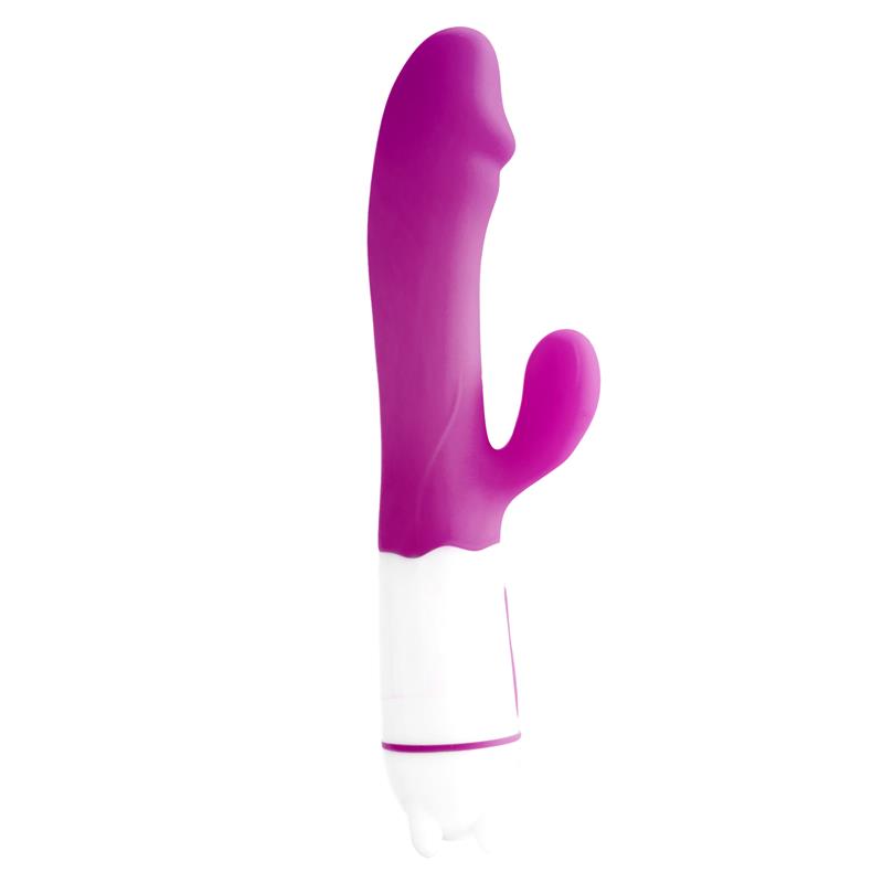Vibrador de Silicona 36 Funciones. Potente. Púrpura