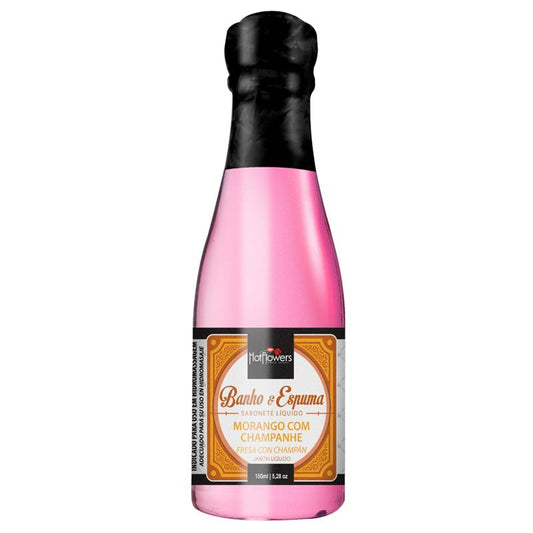 Espuma para Baño Fresas con Champagne 150 ml