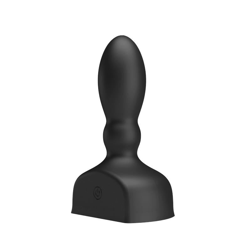 Plug Anal Silicona Hinchable Harriet USB Negro