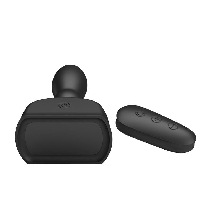 Plug Anal Silicona Hinchable Harriet USB Negro