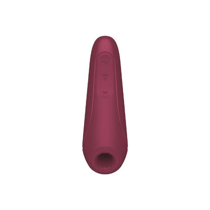 Masajeador vibrador clitoris Curvy 1+ Rosa Rojo, con APP