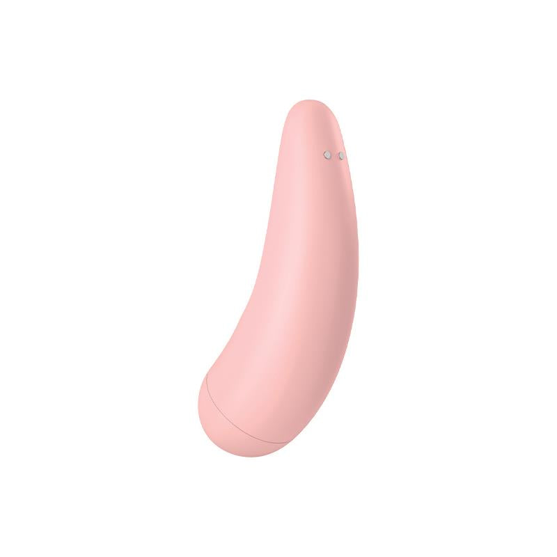 Masajeador vibrador clitoris Curvy 2+ Rosa, con APP