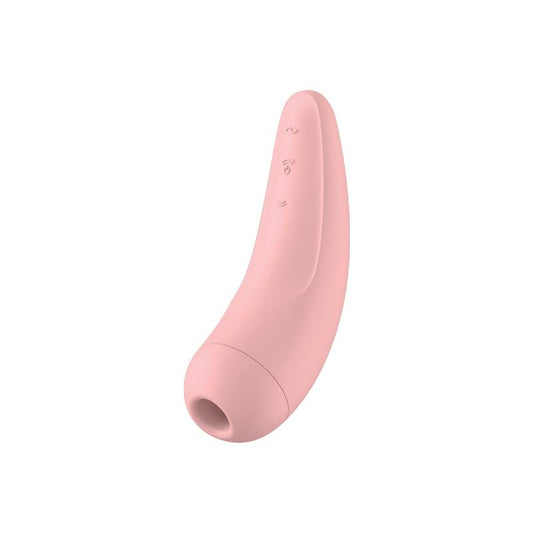 Masajeador vibrador clitoris Curvy 2+ Rosa, con APP
