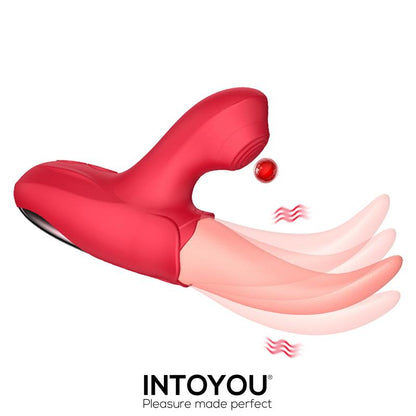 Masajeador Vibrador Clitoris Estimulador con Lengua y Pulsación