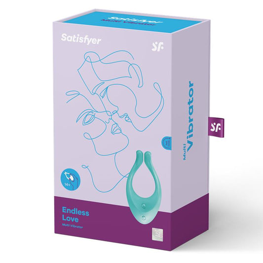 Estimulador para Pene, Perineo, Pezones... Forma de U. Azul