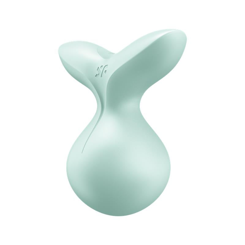 Estimulador de Clítoris Ergonómico. Agarre cómodo. Menta