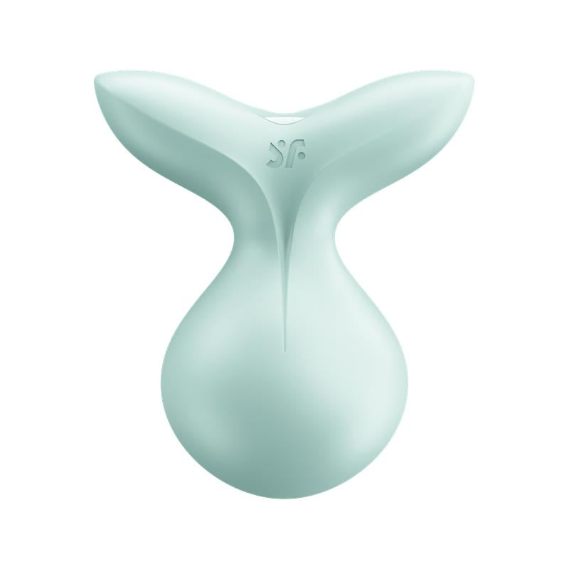 Estimulador de Clítoris Ergonómico. Agarre cómodo. Menta