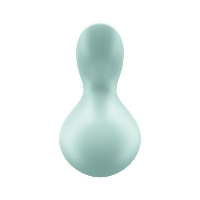 Estimulador de Clítoris Ergonómico. Agarre cómodo. Menta