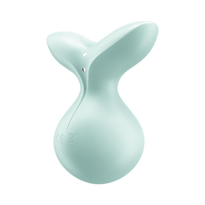 Estimulador de Clítoris Ergonómico. Agarre cómodo. Menta