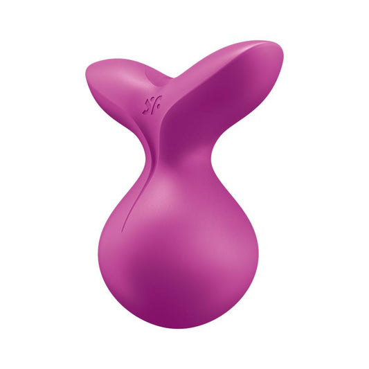 Estimulador de Clítoris Ergonómico. Agarre cómodo. Violet