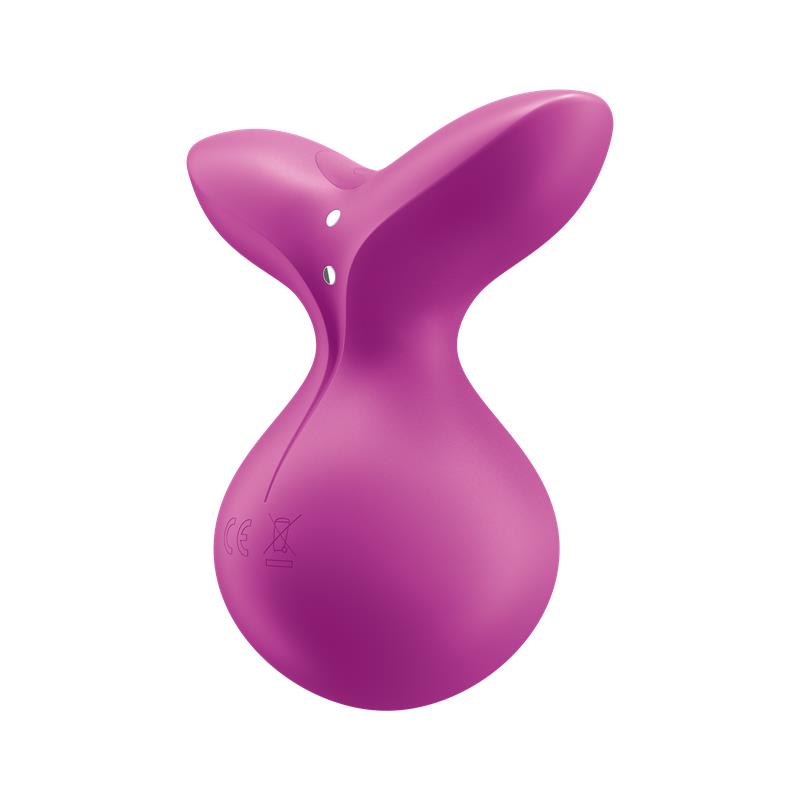 Estimulador de Clítoris Ergonómico. Agarre cómodo. Violet