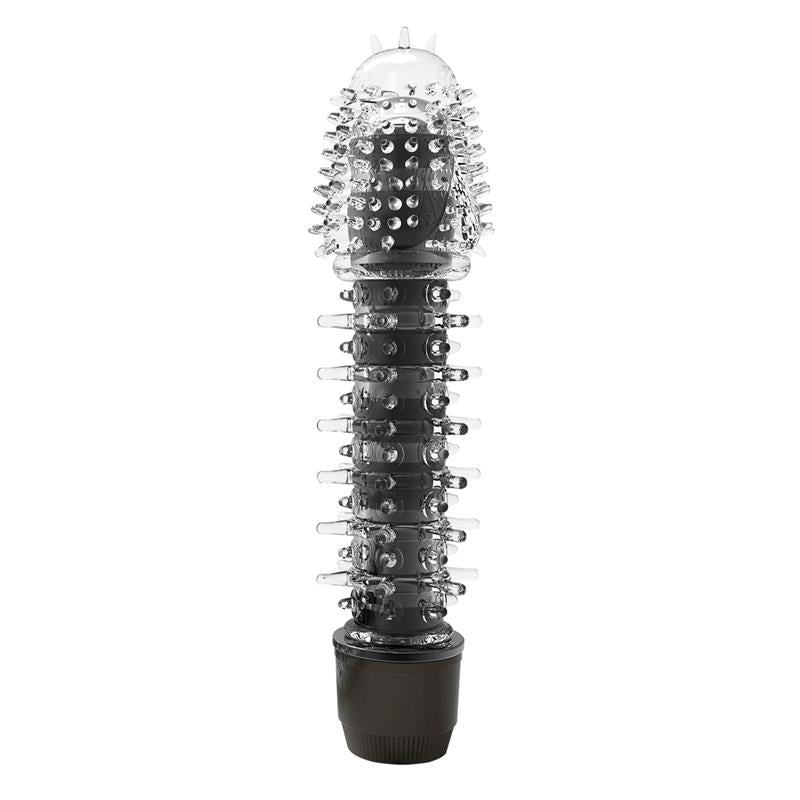 Vibrador Para Parejas Evan Negro. Multivelocidad. Jelly