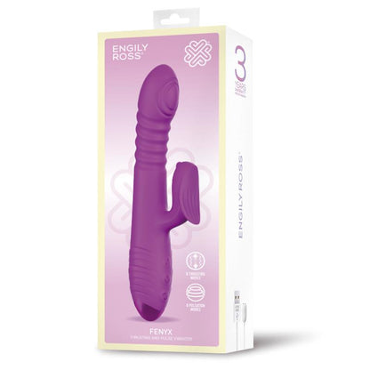 Vibrador Punto G con empuje y pulsación. 3 motores