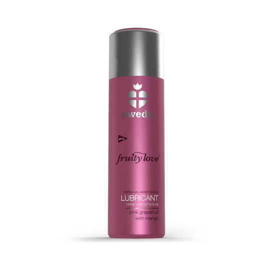 Lubricante sabor a Pomelo Rosa con Mango 150 ml, fácil de limpiar