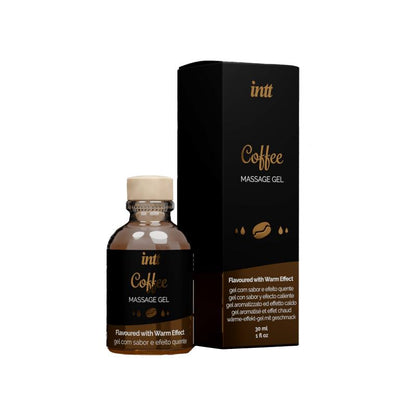 Gel Estimulación Besable sabor Café, 30 ml.
