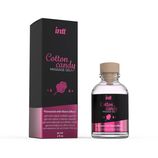 Gel de Masaje efecto Calor sabor Algodón de Azúcar 30ml