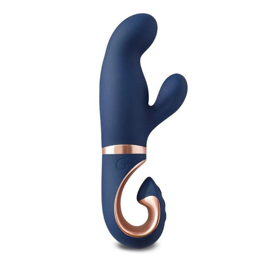 Vibrador Punto G Azul Caribe. 6 Funciones. 2 Motores