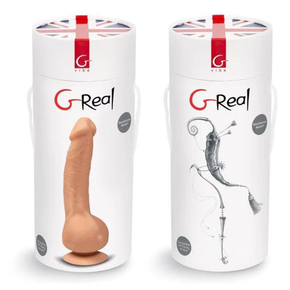 GReal. Vibrador Realista con Silicona Hipoalergénica BioSkin. Inodoro