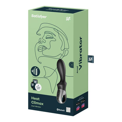Vibrador Anal Punto G y Punto P. Función de Calor. Heat Climax