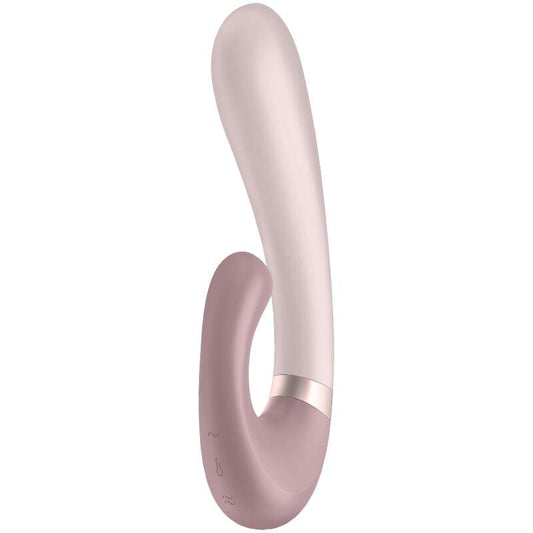 Vibrador con Efecto Calor y APP Heat Wave Mauve