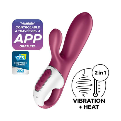 Bala Vibradora con Conejito Hot Bunny Efecto Calor