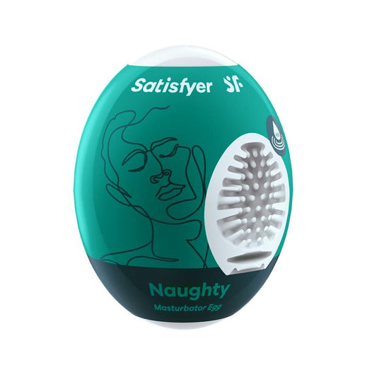 Huevo Masturbador Hydro-Active Naughty no necesita lubricante