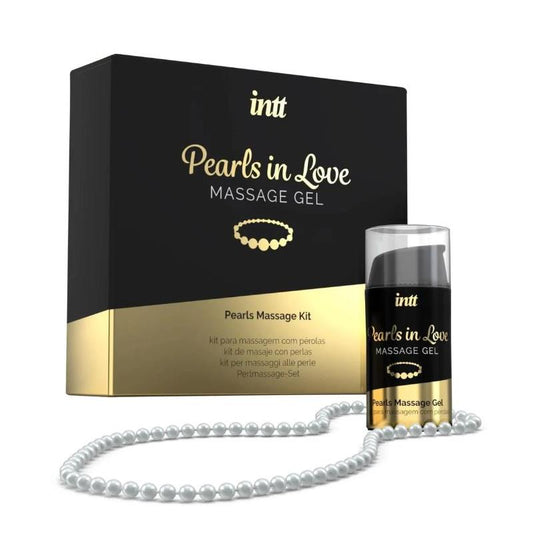Kit de Masaje Aceite y Collar de Perlas de masaje