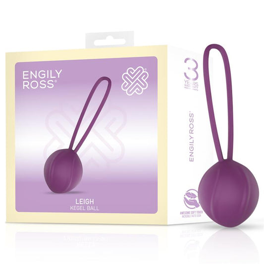 Leigh. Bolas Kegel de Silicona Púrpura, pensadas para principiantes