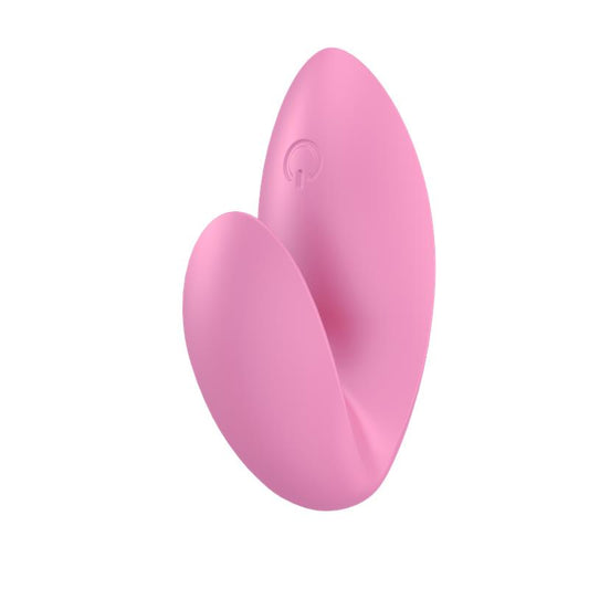 Estimulador de dedo, Vibrador Finger. Rosa. 12 funciones