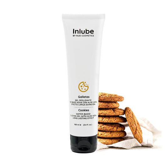 Lubricante a Base de Agua sabor a Galletas 100 ml, 100% Vegano