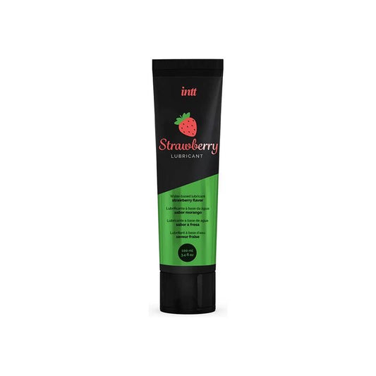 Lubricante a base de agua 100 ml, sabor a fresa. Natural