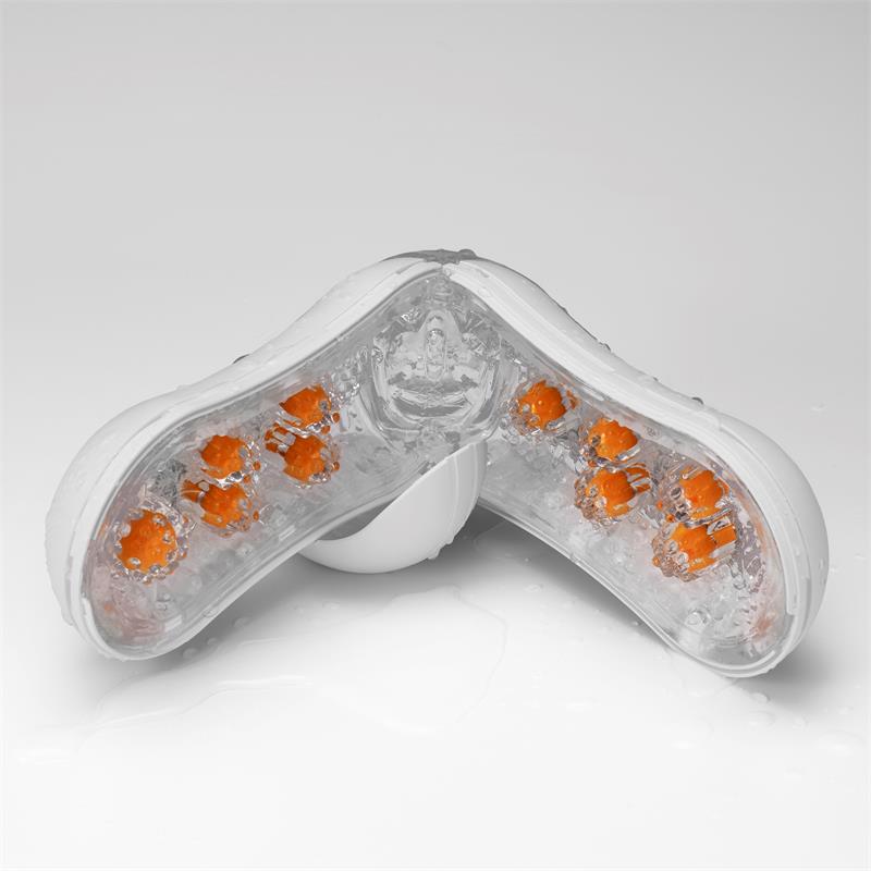 Masturbador para el Pene con orbes flexibles, compacto