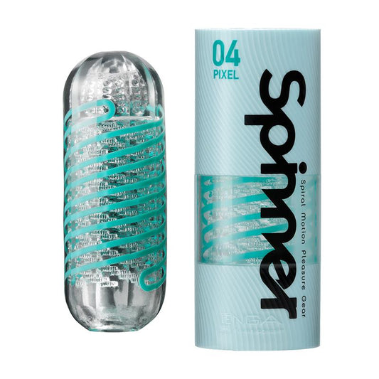 Masturbador Masculino con sistema interno en Espiral. Pixel