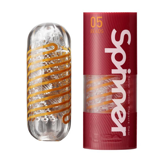 Masturbador Masculino con sistema interno en Espiral. Beads