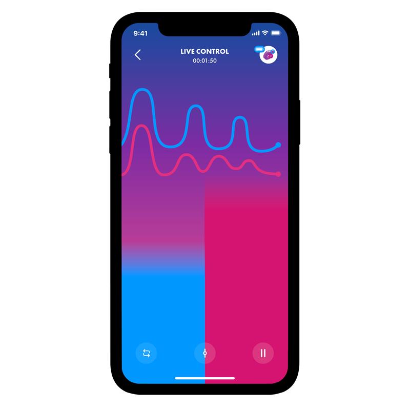 Vibrador con APP Malva. Modo Susurro. Impermeable