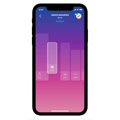 Vibrador con APP Malva. Modo Susurro. Impermeable
