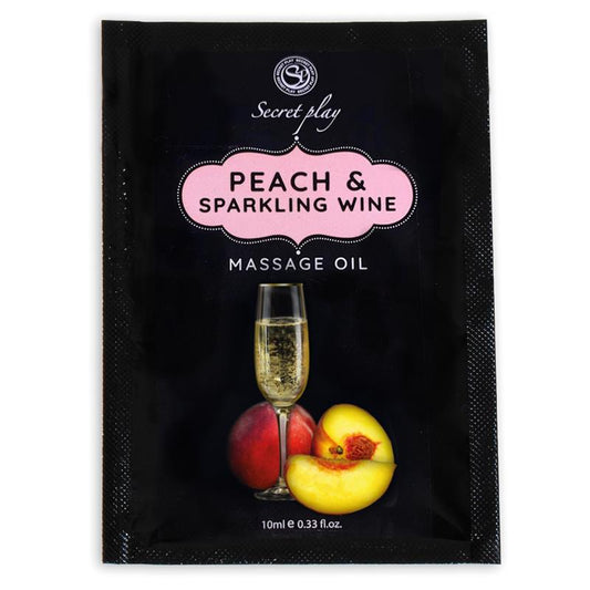 Aceite de Masaje Melocotón y Cava Monodosis 10ml