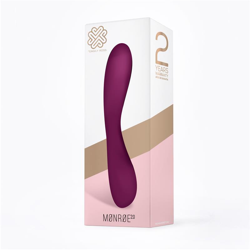 Vibrador Silicona Líquida Inyectada. Unibody. Monroe 2