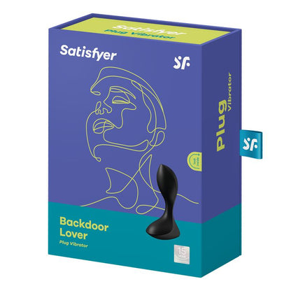 Plug Anal Backdoor Lover Negro. Modo silencioso