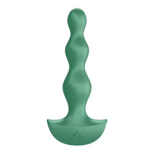 Plug Anal Vibrador 2 Motores. 12 Programas. Verde