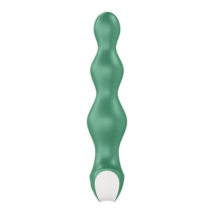 Plug Anal Vibrador 2 Motores. 12 Programas. Verde
