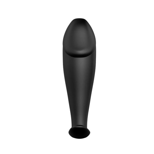 Plug Anal Negro de Silicona Impermeable