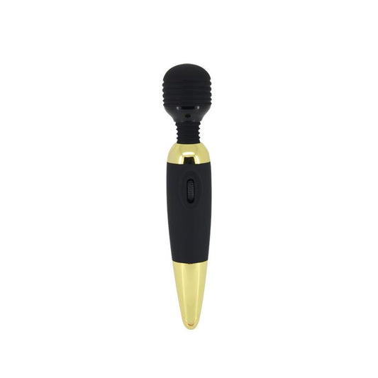 Pretty Love Masajeador Power Wand Negro y Dorado - Osmic