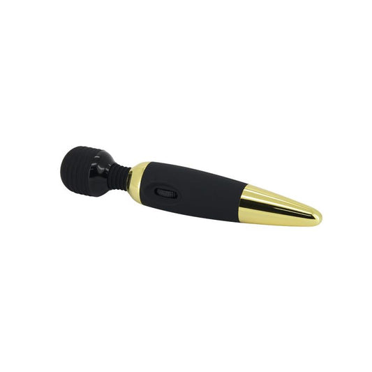 Pretty Love Masajeador Power Wand Negro y Dorado - Osmic