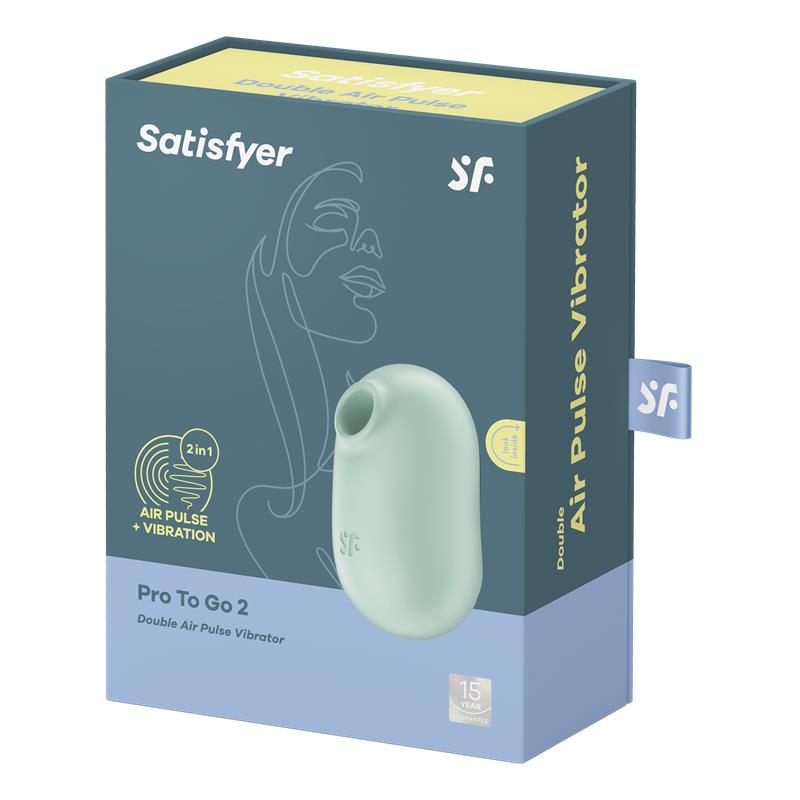 Masajeador vibrador clitoris Pro To Go 2 Menta
