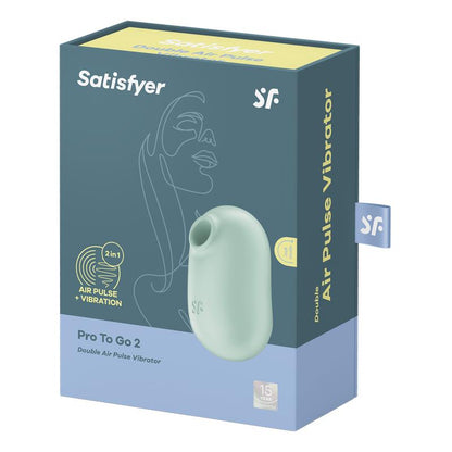 Masajeador vibrador clitoris Pro To Go 2 Menta
