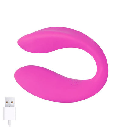 Vibrador para parejas Unibody Control Remoto USB